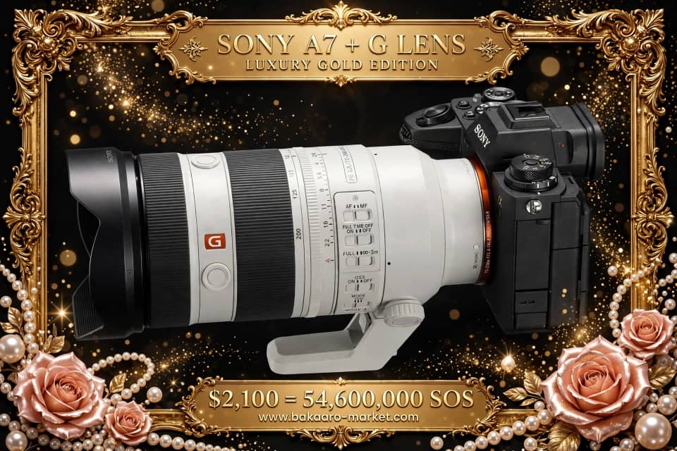 Sony A7 III oo lens cad ku xiran yahay, qiime $2,100