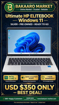 HP EliteBook Silver Core i7, xayeysiiska $350