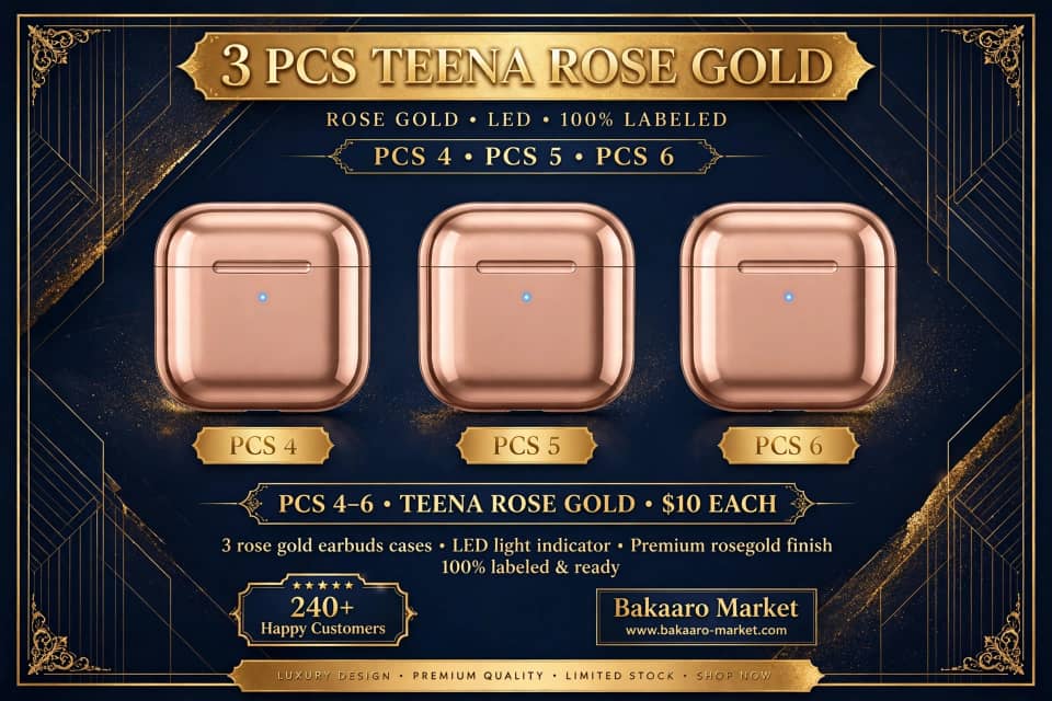 Teena Rose Gold, kiisaska oo xiran